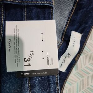 KanCan Dark Blue Curvy Jeans